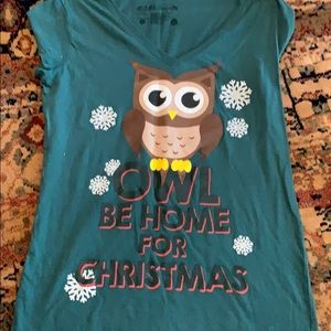 Christmas themed short sleeve